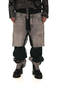 DECONSTRUCTED JOGGER JEANS
