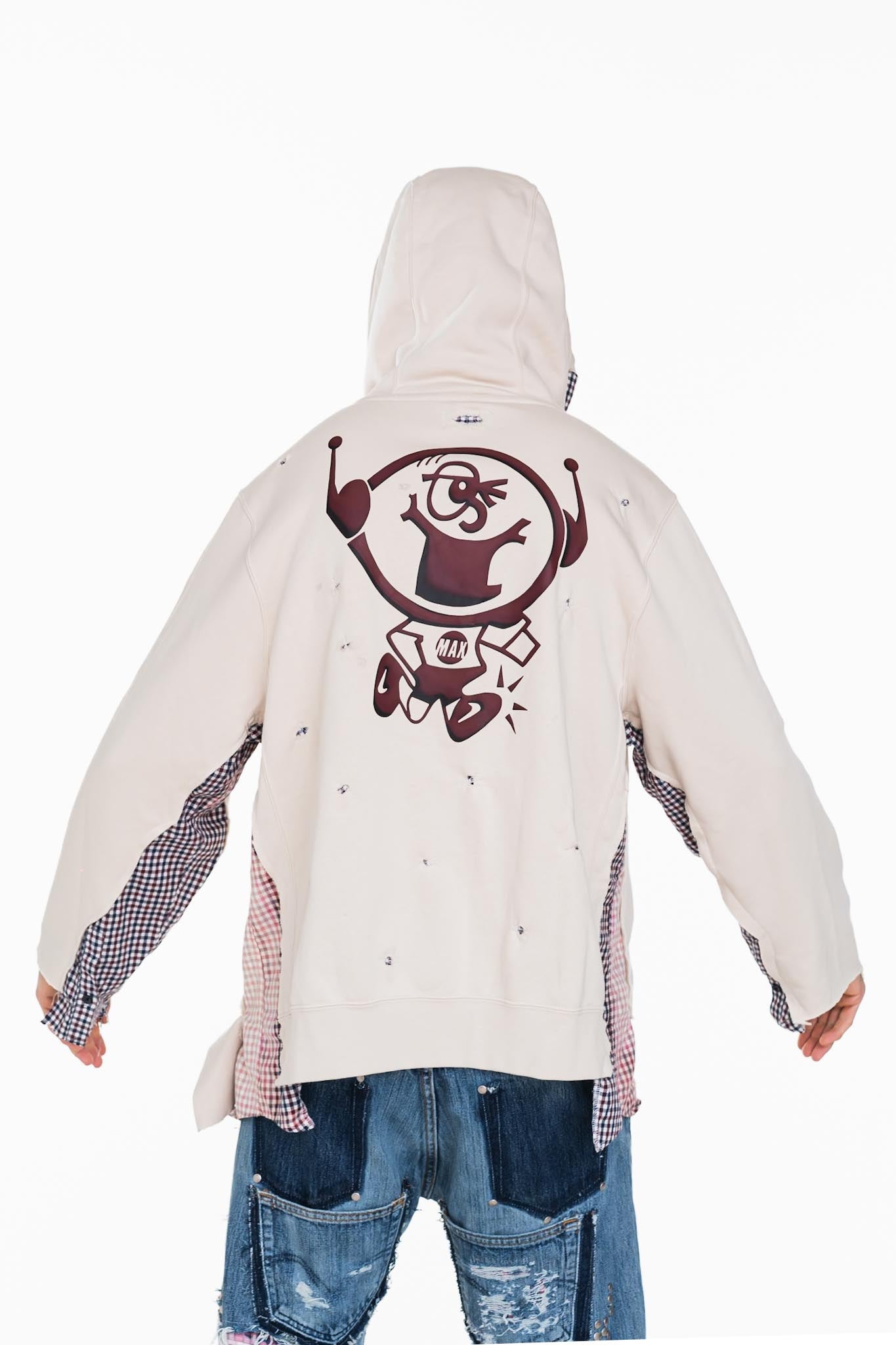 MULTICHECK HOODIE AMAX